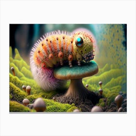 Caterpillar 2 Canvas Print