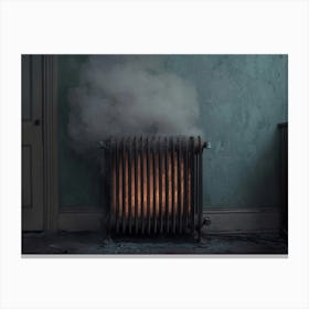 Steam Rising From A Radiator 2 Canvas Print