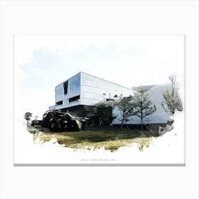 Design Society, Shenzhen, China Canvas Print