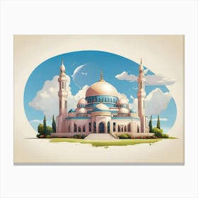 Islamic Mosque 6 Canvas Print