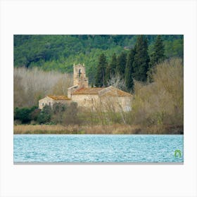 Church By The Lake 20230108959pub Canvas Print