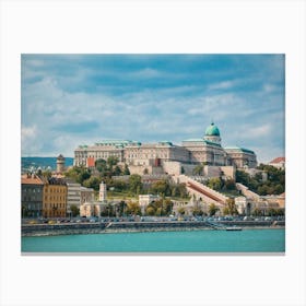 Buda Castle Budapest City Hall 1 Canvas Print