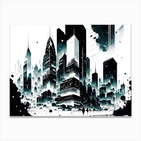 Cityscape 43 Canvas Print