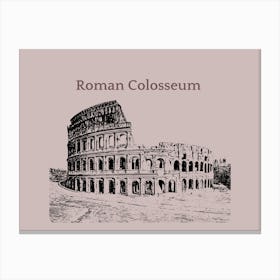 Roman Colossus Canvas Print