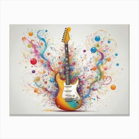 Electric Guitar 1 Canvas Print