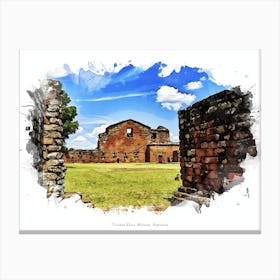Trinidad Ruins, Misiones, Argentina Canvas Print