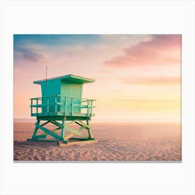 California Dreaming - Sunset Symphony Canvas Print