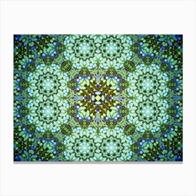 Green Pattern Canvas Print