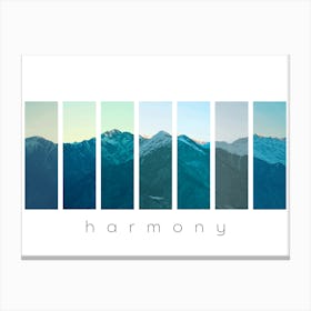 Harmony Canvas Print