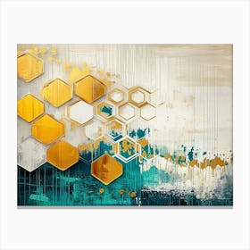 Honeycombs 3 Canvas Print