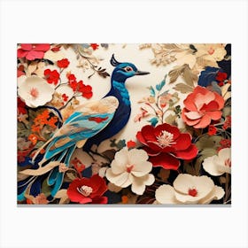 Peacock 23 Canvas Print