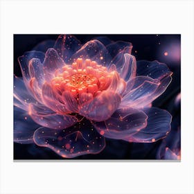 Lotus Flower 62 Canvas Print