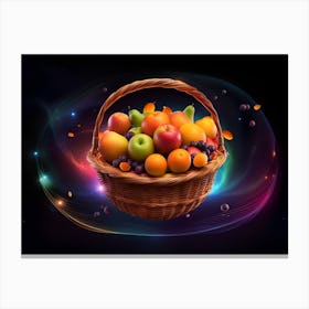 Basket Of Fruit 6 Canvas Print