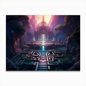 Labyrinth Canvas Print