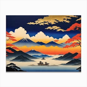 Japanese Painting Canvas Print