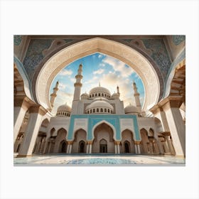 Sheikh Hussein Mosque Canvas Print