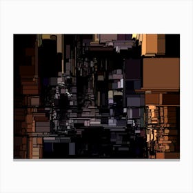 1000003634 Glitch Canvas Print