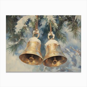 Christmas Golden Bells Toile