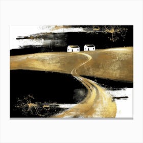 House On The Road 1 Canvas Print