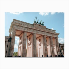 The Brandenburg Gate In Berlin 01 Canvas Print