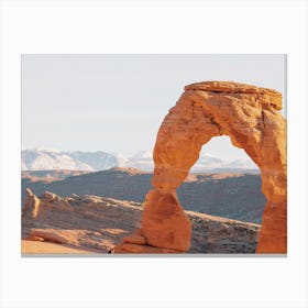 Red Rock Arch Canvas Print