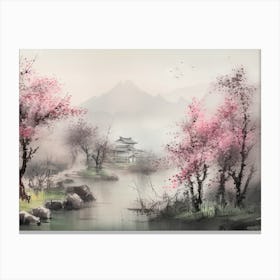 Asian Landscape Painting 8 Canvas Print