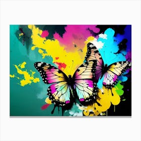 Colorful Butterflies 138 Canvas Print