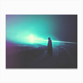 Mysterious Night Light | The Art of Solitude Canvas Print