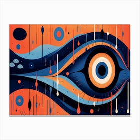 Eye Of The Gods 3 Canvas Print