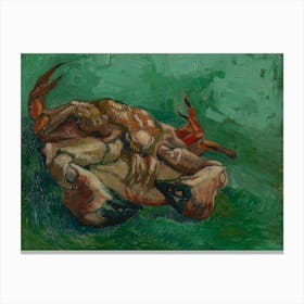 Vincent Van Gogh, Crustacean, Lying On His Back, Crab On Its Back, 1887. 1889. Canvas Print