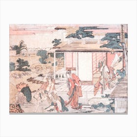 Act VII By Katsushika Hokusai Canvas Print