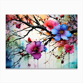 Flower Painting 3 Canvas Print