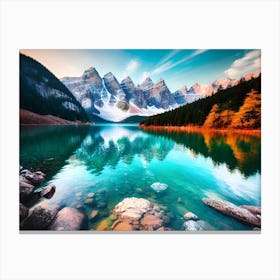 Mountain Lake 44 Canvas Print