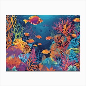 Coral Reef 8 Canvas Print