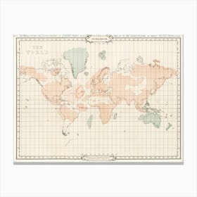 The Story Of Atlantis A Geographical, Historical, And Ethnological Sketch Canvas Print