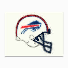 Buffalo Bills Helmet Canvas Print