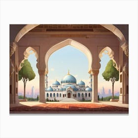 Islamic Mosque 7 Canvas Print