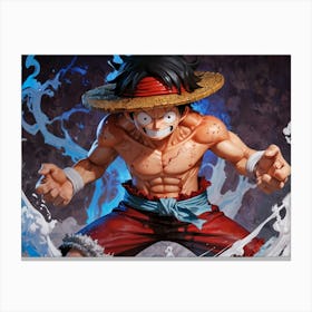 One Piece Figure Canvas Print