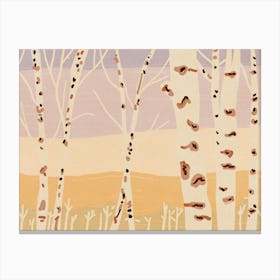 Birch Trees Canvas Print