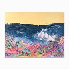 Colorful Cliff Canvas Print