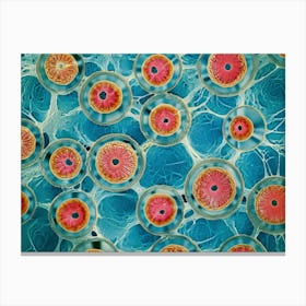 Cellular Structure Canvas Print