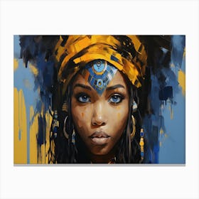 African Woman Canvas Print