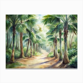 Palm Trees 1 Canvas Print