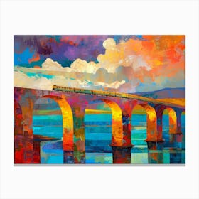 Scottish Railway Bridge Canvas Print