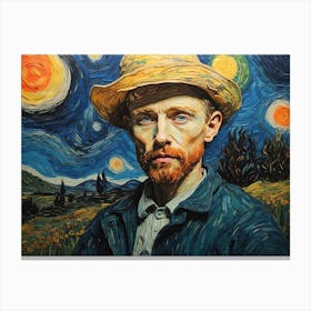 Simile ala Vincent Canvas Print