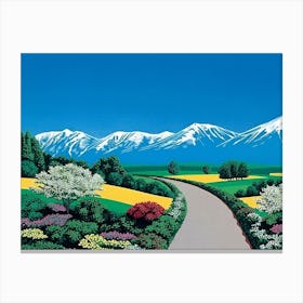 Hiroshi Nagai - Landscape Canvas Print