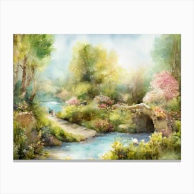 Watercolour Painting 1 Canvas Print