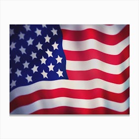 American Flag Canvas Print