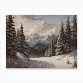 Winter Scene 6 Canvas Print