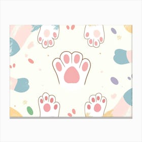 Cat Paw (2) Canvas Print